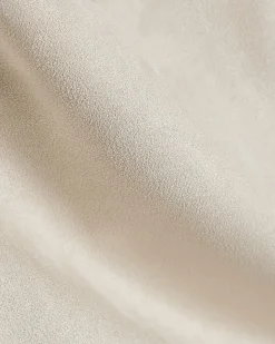 Beige Faux Suede Shorts