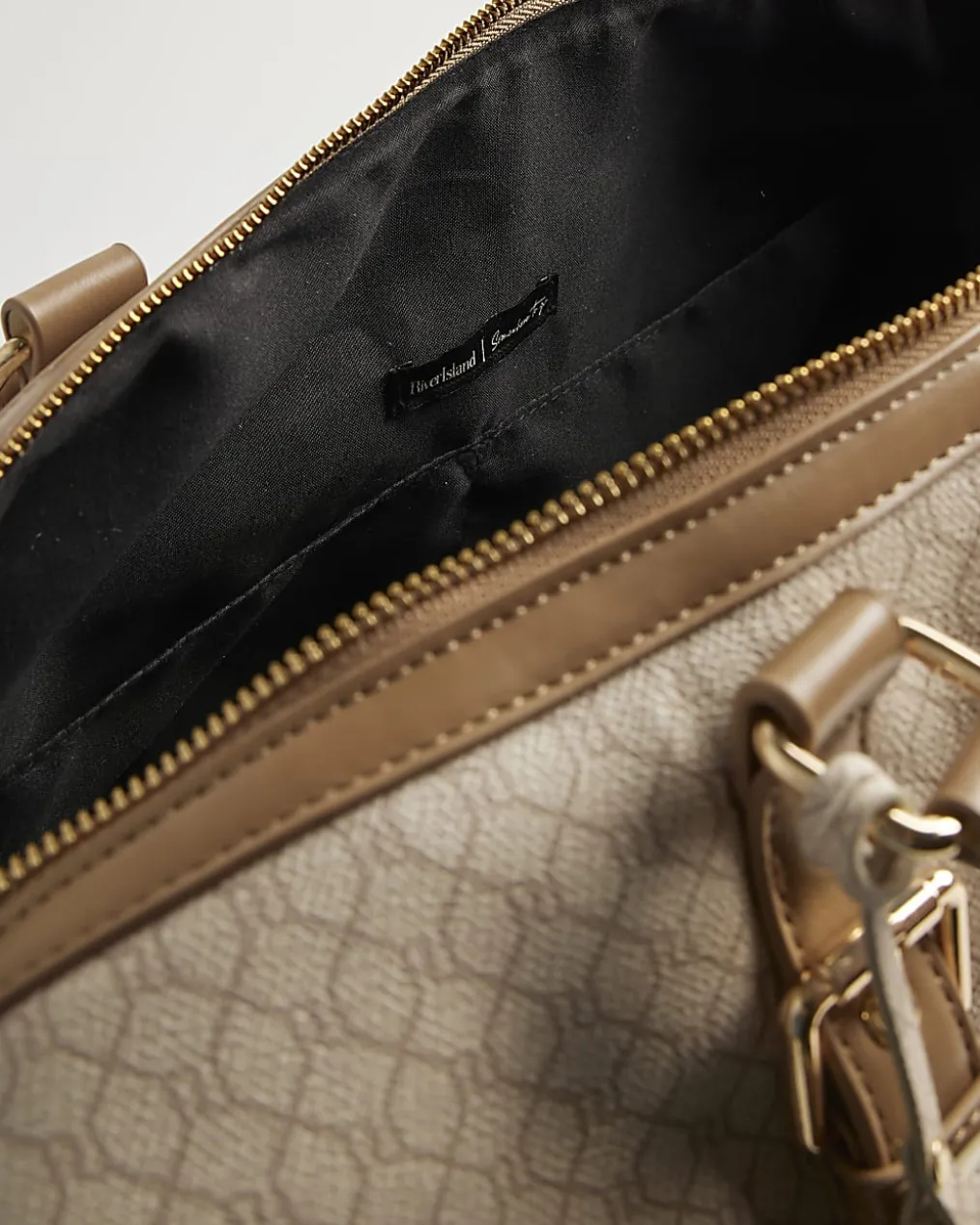 Beige Monogram Barrell Bundle Bag