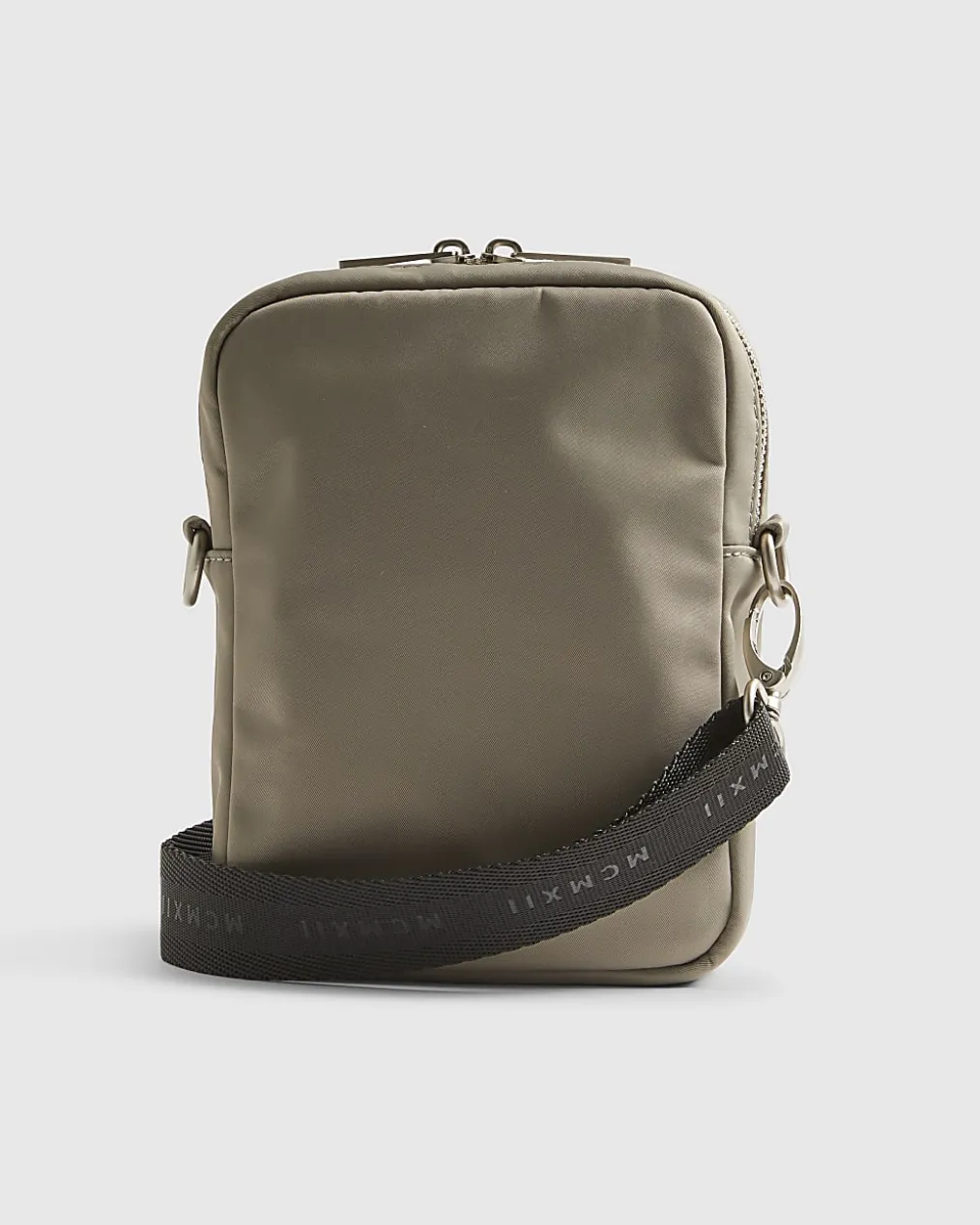 Beige Nylon Cross Body Bag