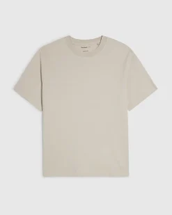 Beige Regular Fit Cotton T-Shirt