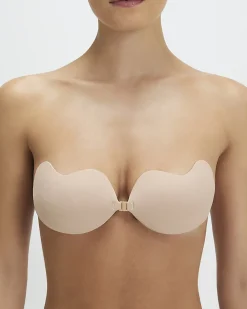 Beige Stick On Mango Bra