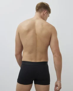 Black 10 Pack RI Jacquard Waistband Trunks