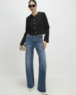 Black Button Jacket