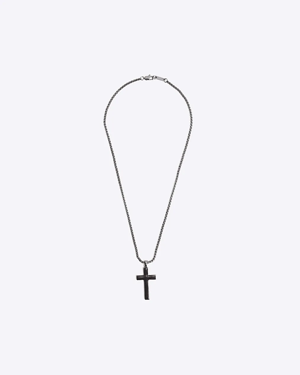 Black Cross Necklace