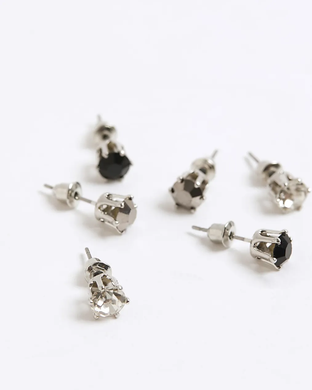 Black Eagle Motif Crystal Multipack Earrings