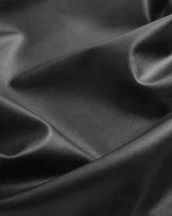 Black Faux Leather Multi Wear Scarf