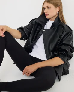 Black high waisted leggings
