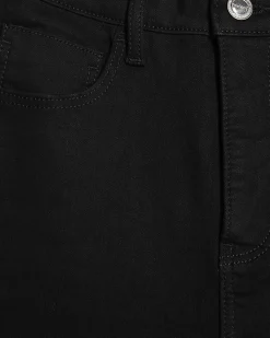 Black High Waisted Sculpt Stretch Flare Jeans