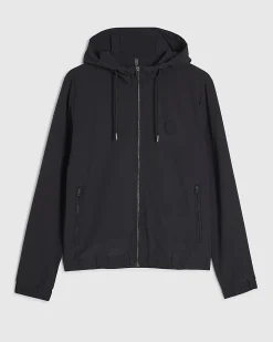 Black Hooded Jacket