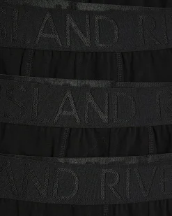 Black Jacquard Waistband Pack Of 5 Trunks
