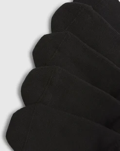 Black Liner Socks Pack Of 5 Socks