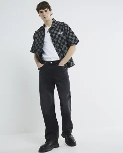 Black Loose Fit Jeans