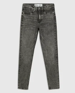 Black Mid Rise Sculpt Skinny Jeans