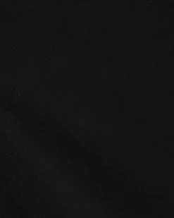 Black Muscle Fit Cotton V Neck T-Shirt