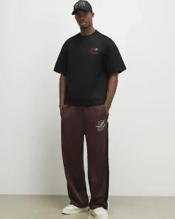 Black Oversized Fit Cotton Las Vegas T-Shirt
