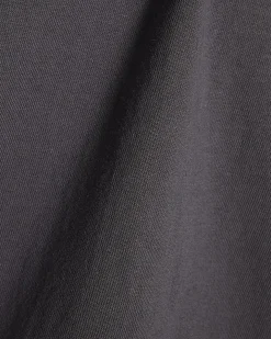 Black Oversized Fit Washed Midweight T-Shirt