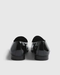 Black Patent Tassel Loafers