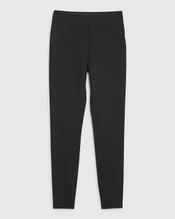 Black Ponte Leggings