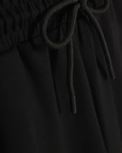 Black Premium Wide Leg Joggers