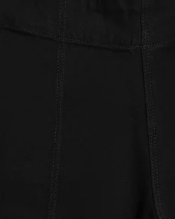 Black Pull-On Sculpt Palazzo Jeans