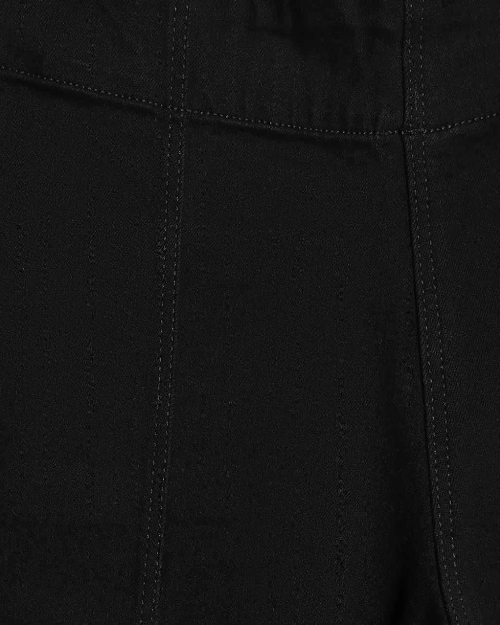 Black Pull-On Sculpt Palazzo Jeans