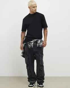 Black Regular Fit Crew Neck T-Shirts 3 Pack