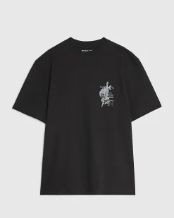 Black Regular Fit Kanazawa Snake T-Shirt