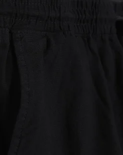 Black Regular Fit Shorter Length Shorts