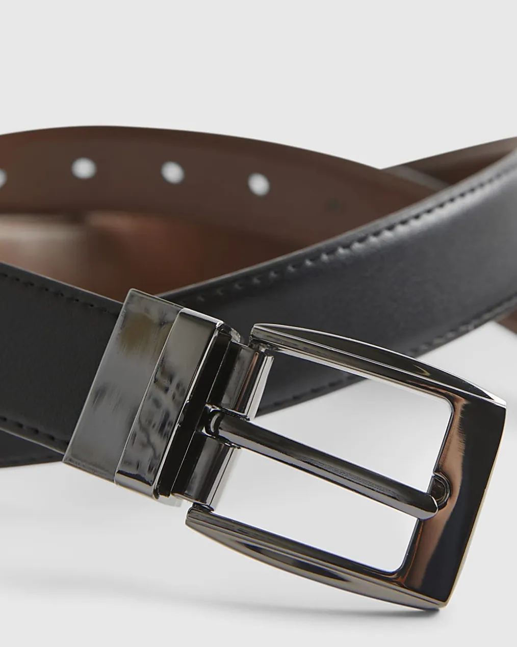 Black Reversible Belt