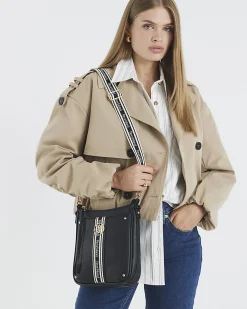 Black RI Pocket Messenger Bag