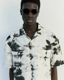 Black RI Studio Floral Shirt