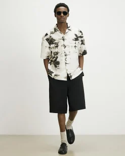 Black RI Studio Floral Shirt