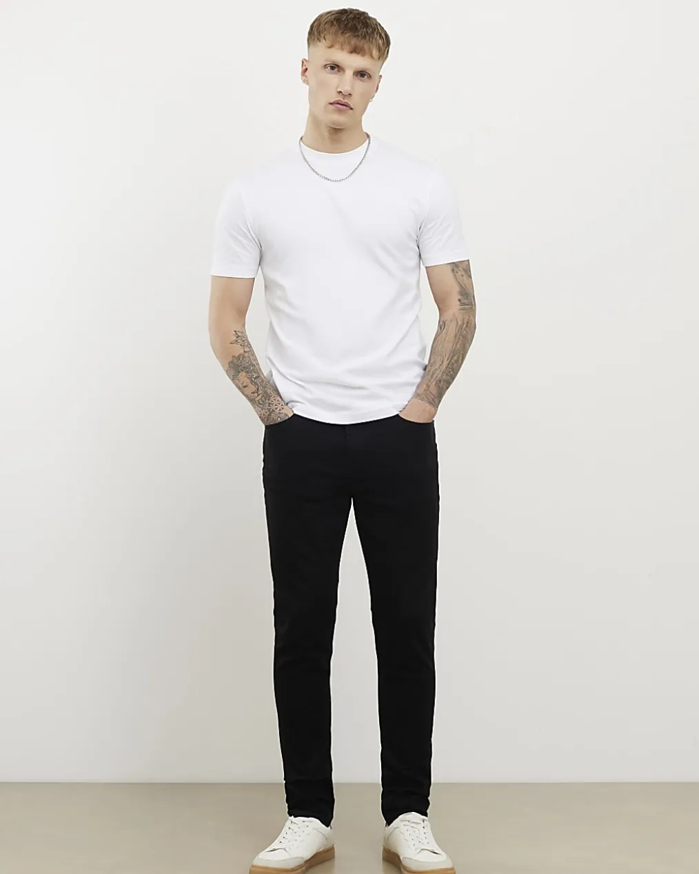 Black Skinny Fit Stretch Premium Jeans