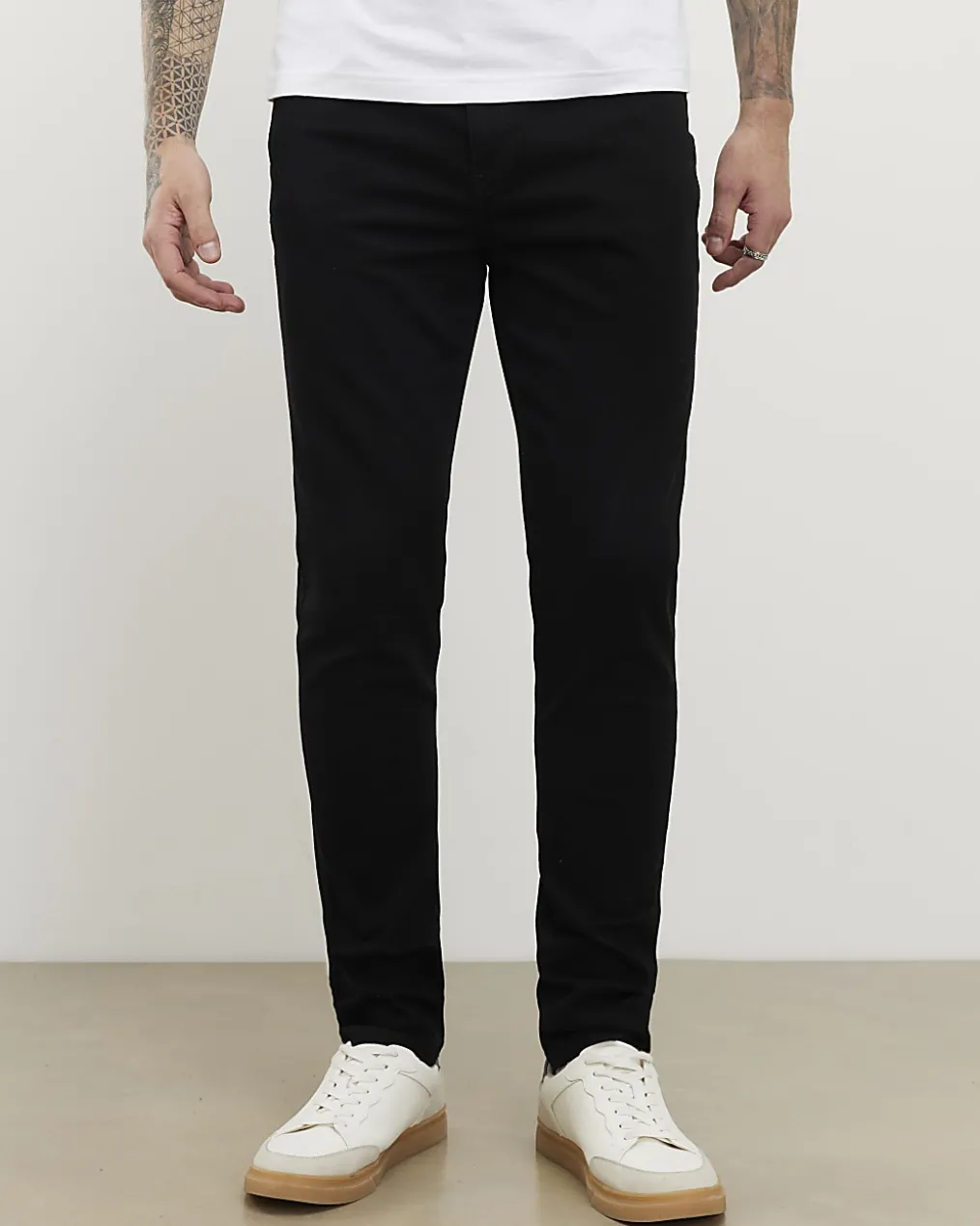 Black Skinny Fit Stretch Premium Jeans