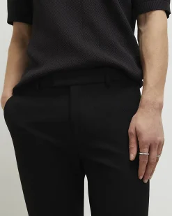 Black Skinny Fit Trousers