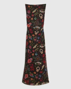 Black Sleeveless Boutique Icon Maxi Dress