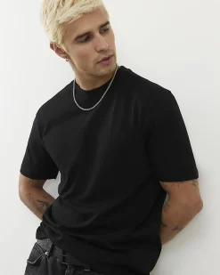 Black Slim Fit Cotton T-Shirt 3 Pack