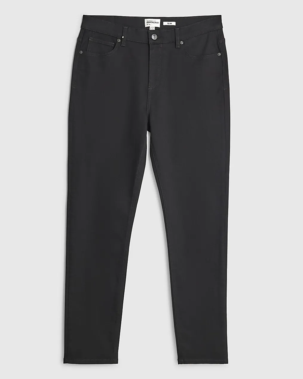 Black Slim Fit Stretch Essential Jeans