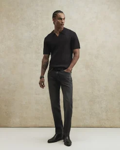 Black Slim Fit Stretch Jeans