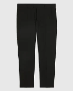 Black Slim Fit Tailored Suit Trousers