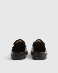 Black Smart Mule Shoes