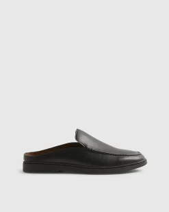 Black Smart Mule Shoes