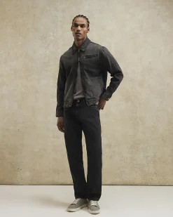 Black Straight Fit Jeans