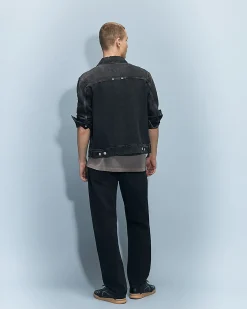 Black Straight Leg Jeans