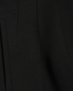Black Tailored Cigarette Trousers