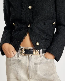 Black Triple Keeper Belt