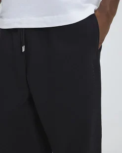 Black Wide Leg Joggers