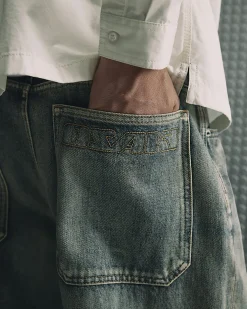 Blue Baggy Fit Jeans