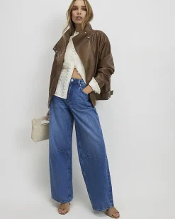 Blue Baggy Fit Jeans