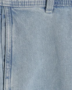 Blue Balloon Leg Jeans
